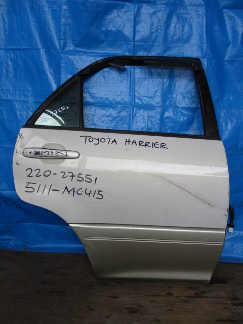 Used Toyota Harrier DOOR GLASS REAR RIGHT